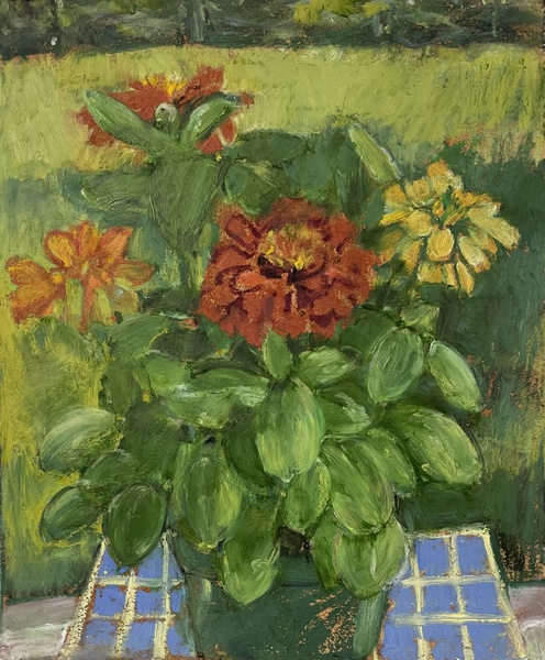 Daisy Craddock - Zinnias for a Wedding