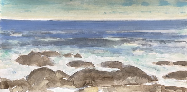 Daisy Craddock - Rocks and Water, Pouch Cove